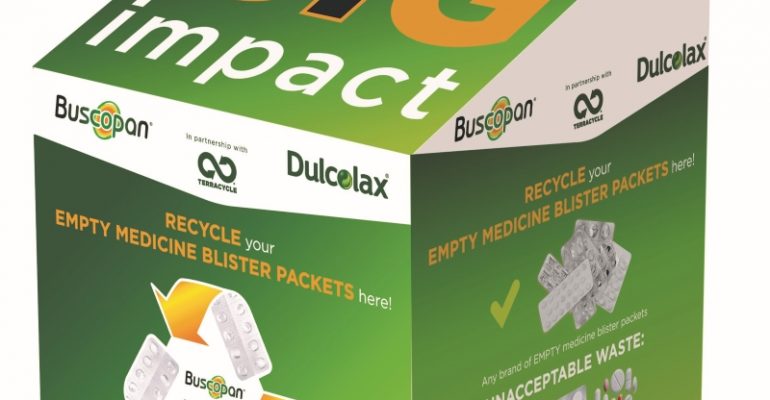 Little Pack Big Impact pharmacy collection box