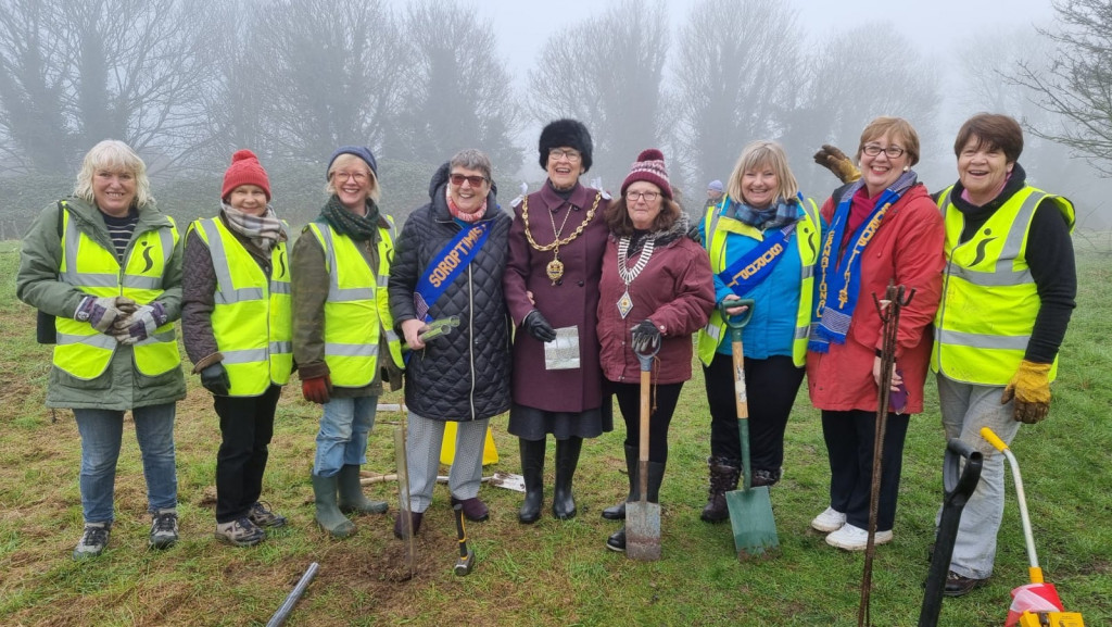 Right Trees In The Right Place In Maidstone For Soroptimist Centenary