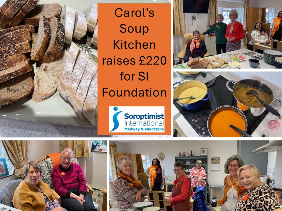 How much was raised at Carol’s Soup Kitchen For SI Foundation?