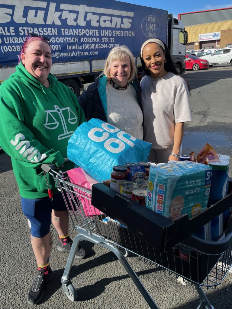 How did Soroptimists Support Give to Lent Foodbank Appeal?