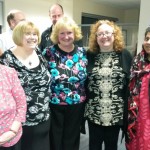 SIM Members: Alwyn Kraus, Geraldine Nuttall (President), Kath Sainsbury, Mandy Coles, Shuntaz Bano (L-R)
