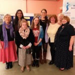 SIM Members with Speakers Lindis Percy, Jenni Yuill, and Laura Pidcock