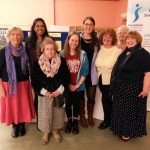 SIM Members with Speakers Lindis Percy, Jenni Yuill, and Laura Pidcock