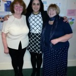 (L-R) Kath Sainsbury, Sara Mirsalehi, Geraldine Nuttall