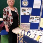 Pam Cooper at Soroptimist International Middlesbrough's Stall