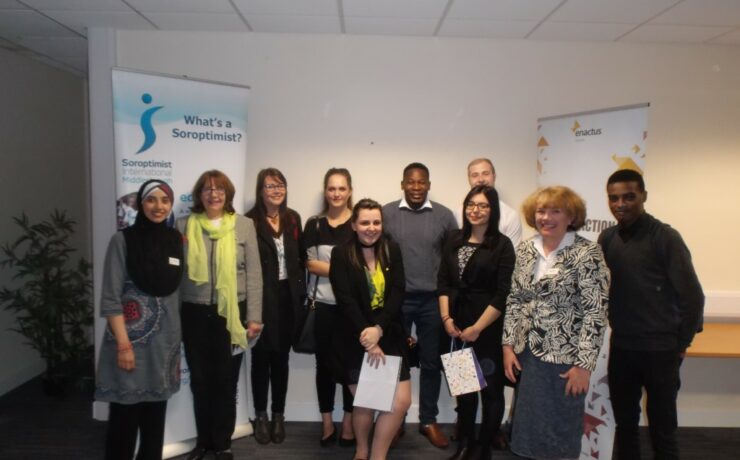 SIM Members with Enactus