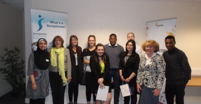 SIM Members with Enactus