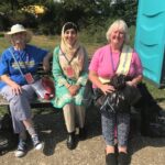 Pam Cooper, Uzma Kazmi, and Kath Sainsbury (L-R)