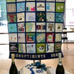SI MK made a Centenary Quilt celebrating MK and what we do
