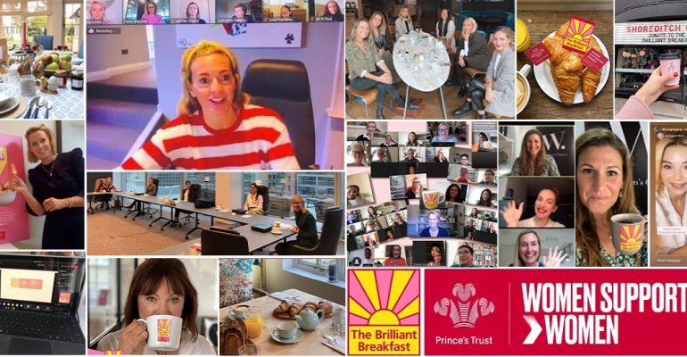 Raising £200 for Princes Trust Brilliant Breakfast Oct 2021 - Women Supporting Women