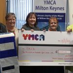YMCA 2020 cheque presentation