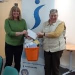 18 Feb 2022 WNS charity cheque