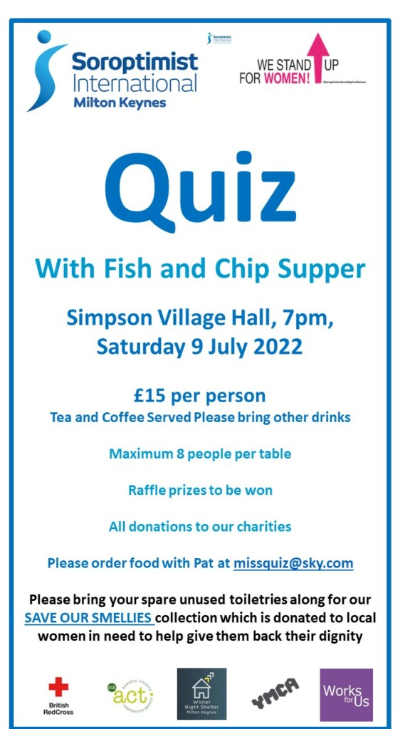Fish and Chip Supper 9 July 2022