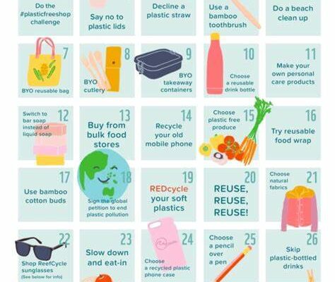 Plastic Free July Calendar