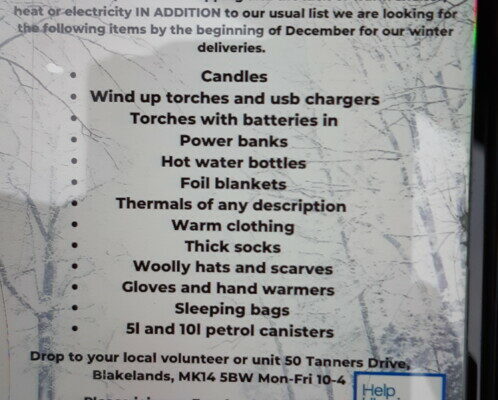 Ukraine Appeal Winter 2022 in MK