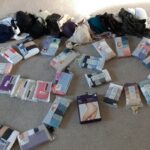 April 2024 3rd 90 challenge 90 pairs of pants and bras donated to Unity MK homeless charity
