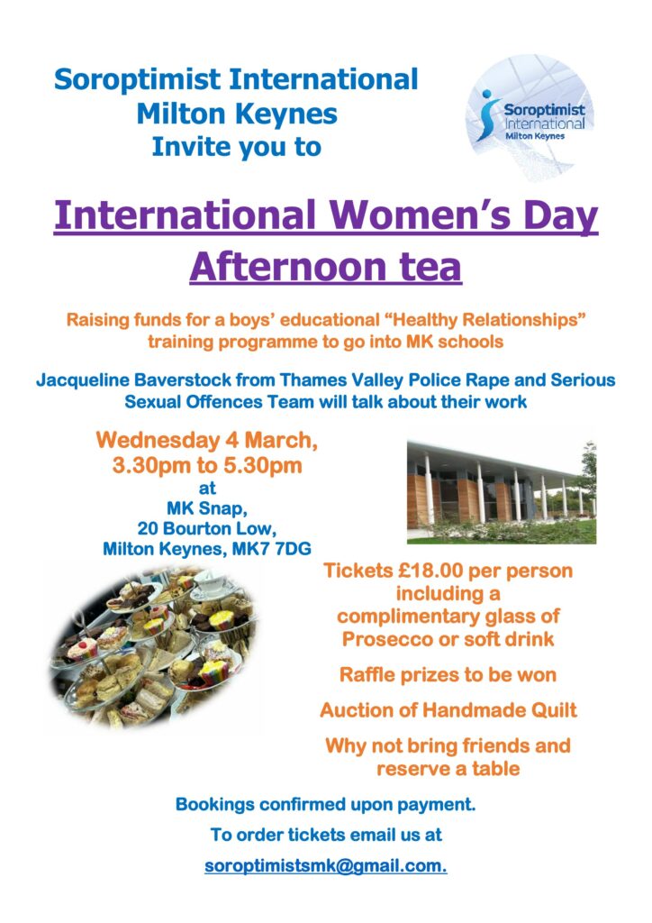 International Womens Day Afternoon Tea 2026