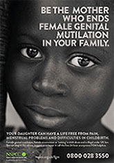 Poster campaign for FGM