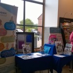 Garstang Soroptimists manning a stand in Booths supermarket for Membership Month