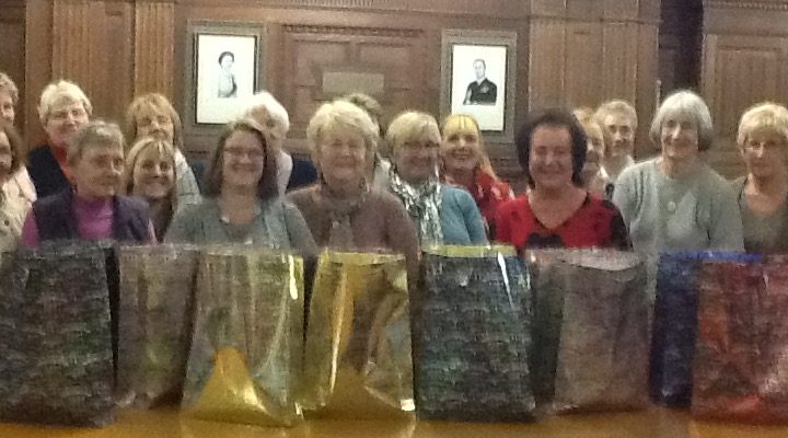 Preston Soroptimists collecting shoes for the Angel Welfare and Education Trust