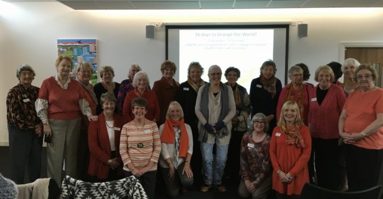 Wearing Orange at the Regional Meeting