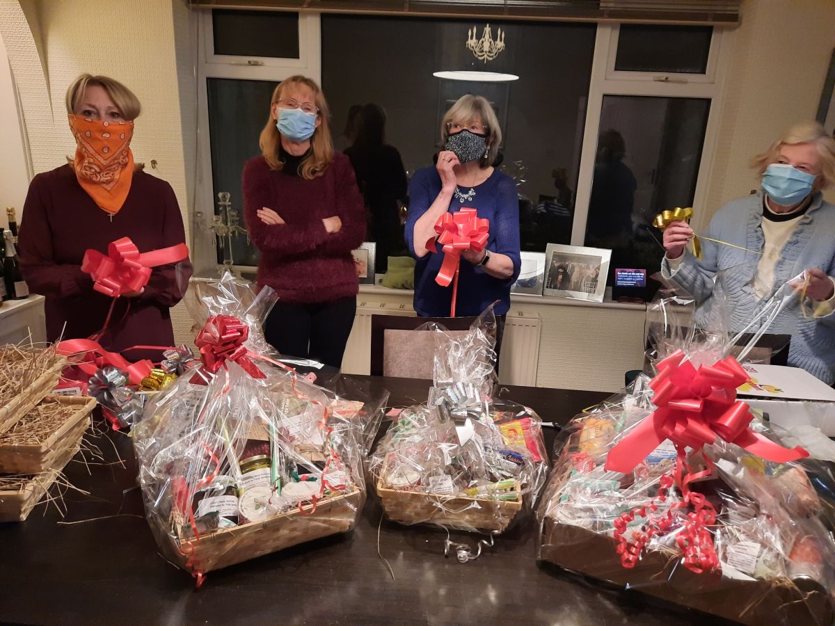 Fylde Soroptimists have been selling Christmas hampers full of homemade and locally sourced products to raise much needed funds for their charities including Fylde Coast Women’s Aid and Mary’s Meals