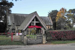 Poppies at Worsall church.