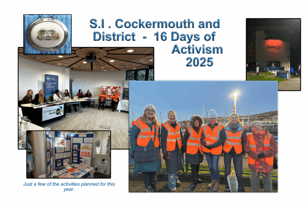 S.I. Cockermouth and District - Orange The World - Just some of the activities for this year - 2025
