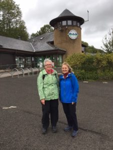 Jenifer and Maureen at Lochwinnoch