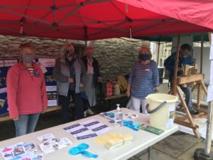 SI Richmond & Dales members on their stall