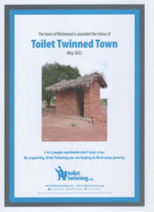 Richmond Toilet Twinned Town Certificate