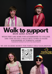 Walk to Support Family Help Darlington