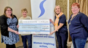 Cheque Presentation to Palliative Care group
