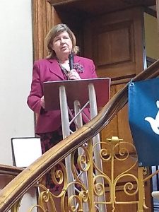 Mayoress Carrie Walsh launching Her Salisbury Story 