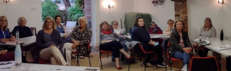 Members at the June 2021 meeting