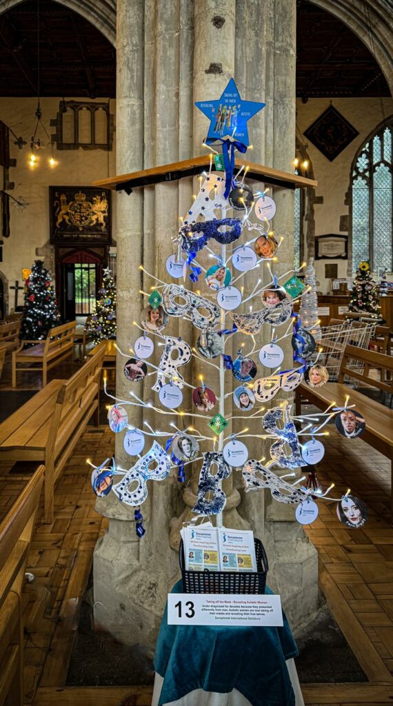 Taking off the mask Christmas Tree