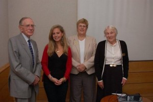 Rosie with Patrick Rooney, Clare Dunn and Judy Nixon