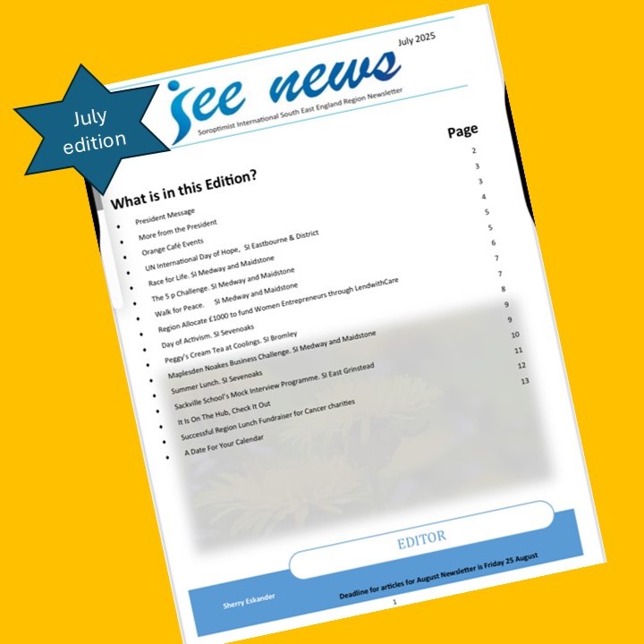 Have you read the July edition of SEE News?