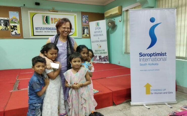 SISK celebrates international litercy day with the kids of IPER Kolkata