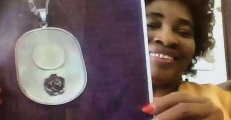 Soroptimist with regalia photo