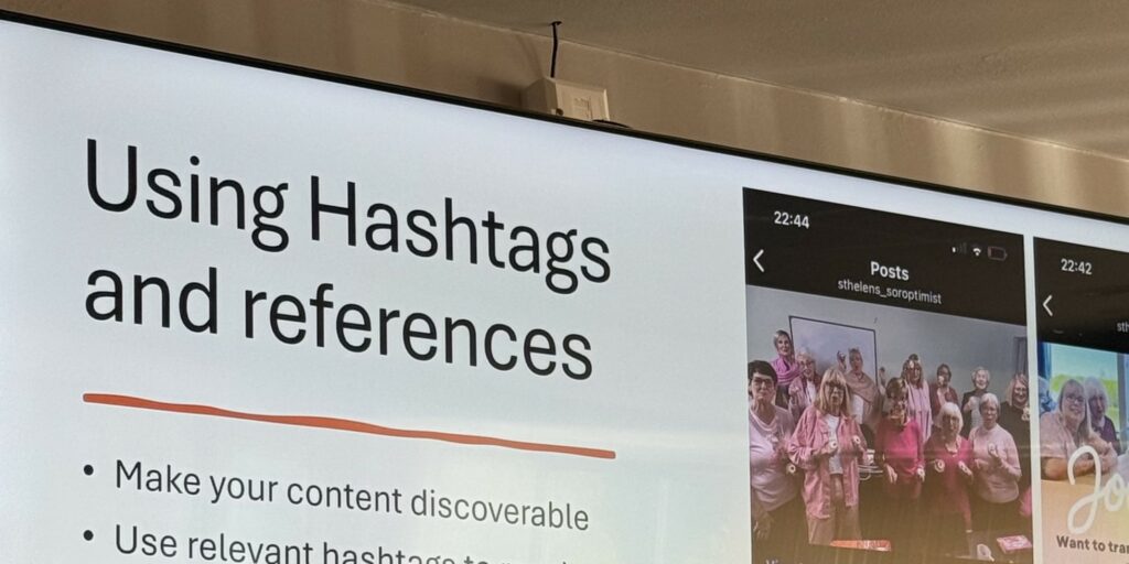 See it, Say it – Soroptimists Can Sort it