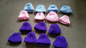 Hats for Nepalese babies