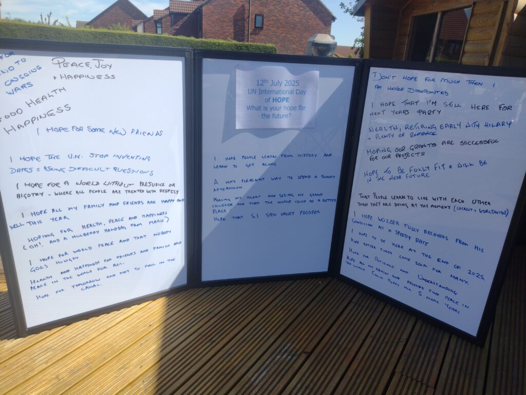 Never give up on HOPE