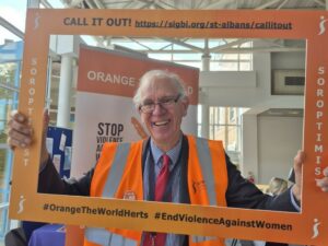 Orange The World CallItOut Chris Lloyd 3 Rivers Councillor