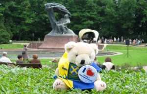 Sally Bear in Warsaw 2010