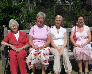 23-Rose Garden - Dilys, Jean, Stella, Alison