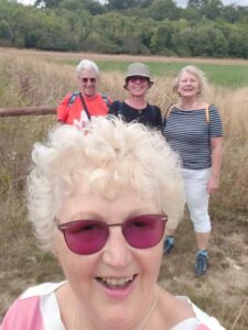 SISTA Woodoaks Farm walk - Janet Helen Anna Jane