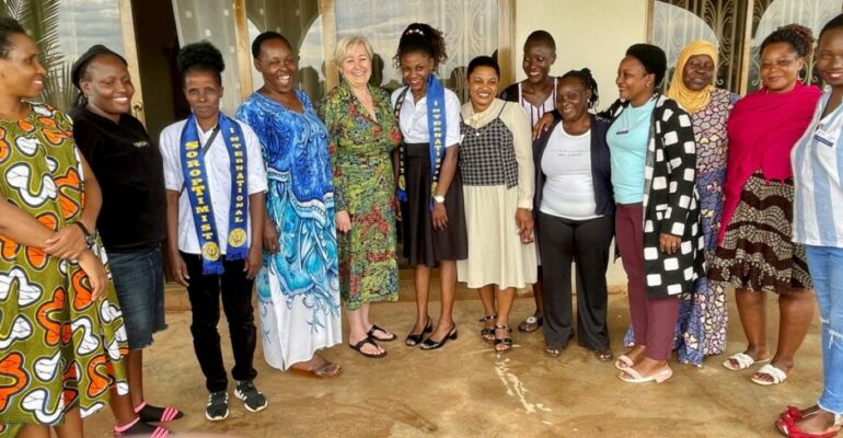 SI Wakiso Charter with Caroline Tyrwhitt