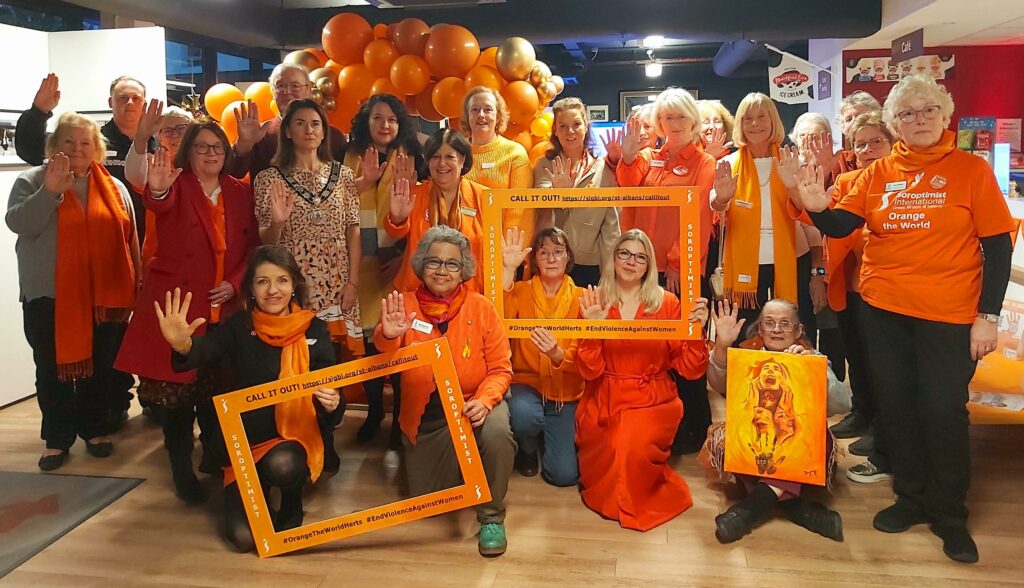 Hearing the Voices of Harpenden - Orange the World to End Violence Against Women