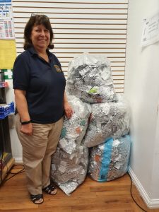 SI St Albans Denise Powell Blister Pack Recycle